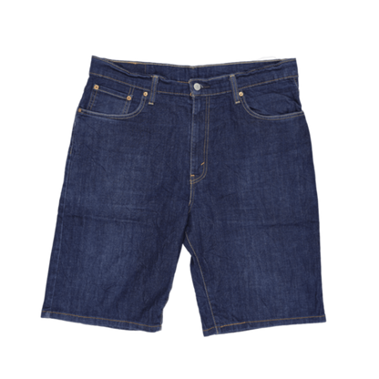 Levi's 569 Loose Straight Fit Men's Denim Shorts Blue W36 Cotton Vintage Very Good