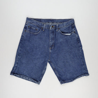 Wrangler Vintage Blue Denim Shorts 38 Inches 100 Percent Cotton Men's Large