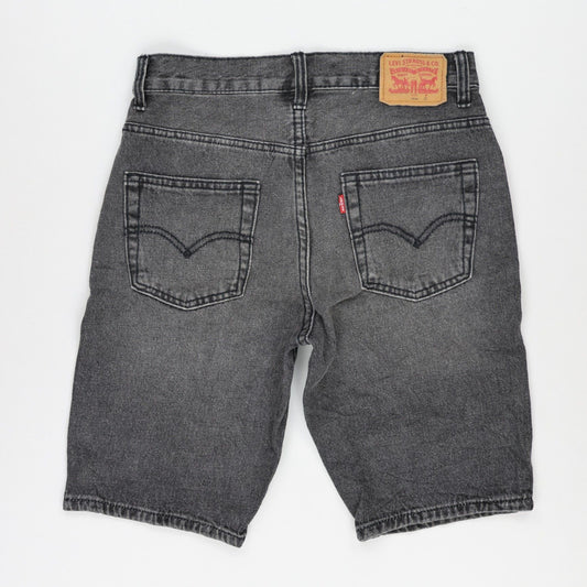 Levi's Grey Denim Shorts 14 REG Cotton 27in Waist 27cm Inseam