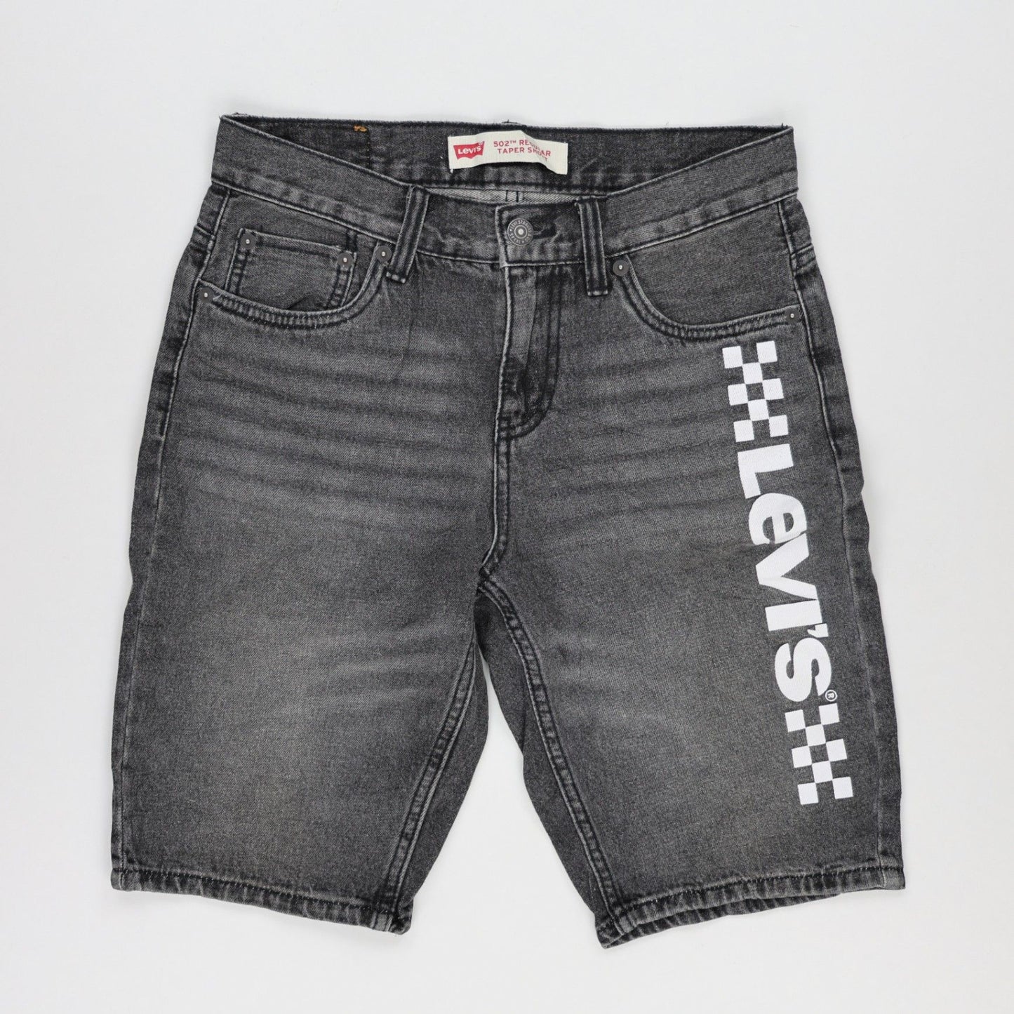 Levi's Grey Denim Shorts 14 REG Cotton 27in Waist 27cm Inseam