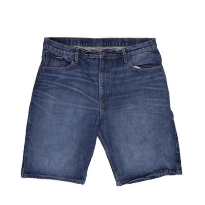 Levi's 569 Loose Fit Blue Denim Shorts for Men Size W40 100 Cotton