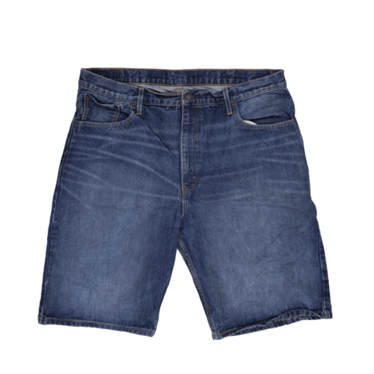 Levi's 569 Loose Fit Blue Denim Shorts for Men Size W40 100 Cotton