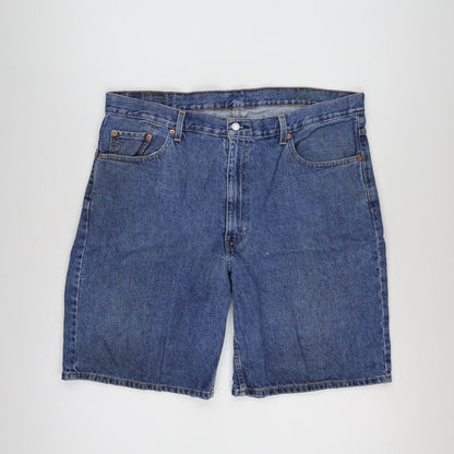Levi's 550 Vintage Blue Denim Shorts W42 Cotton Relaxed Fit