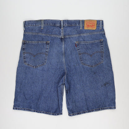 Levi's 550 Vintage Blue Denim Shorts W42 Cotton Relaxed Fit