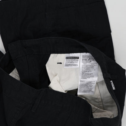 Levi's Black Cargo Shorts for Men Large 100% Cotton 29 cm Inseam