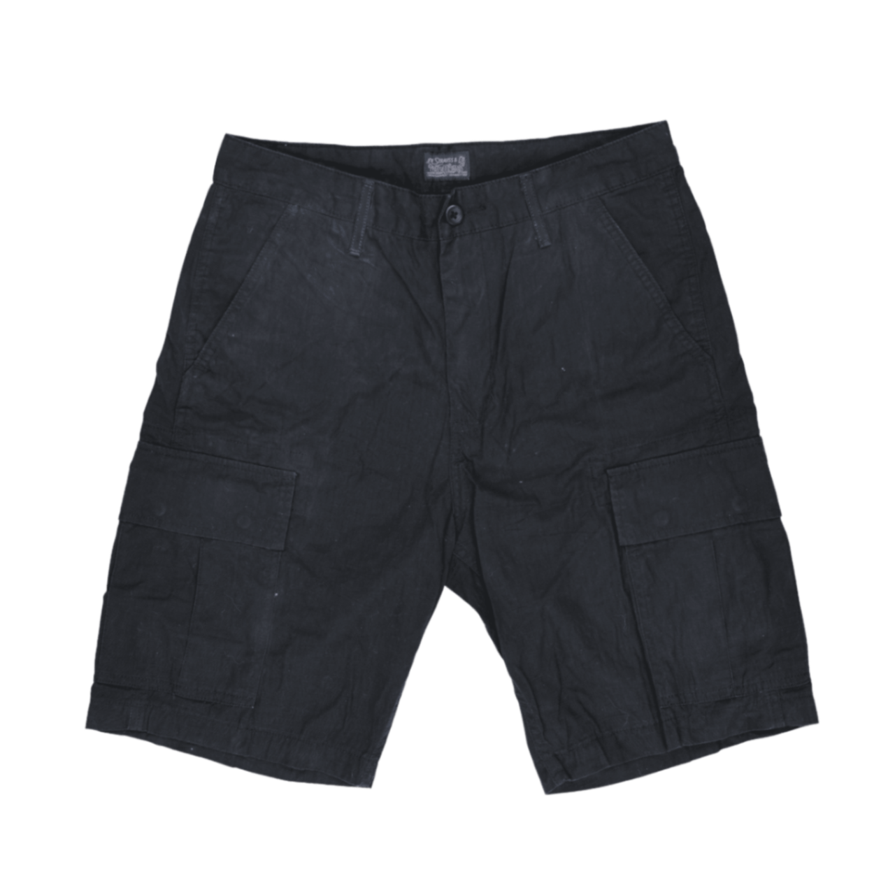 Levi's Black Cargo Shorts for Men Large 100% Cotton 29 cm Inseam