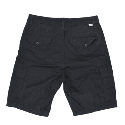 Levi's Black Cargo Shorts for Men Large 100% Cotton 29 cm Inseam
