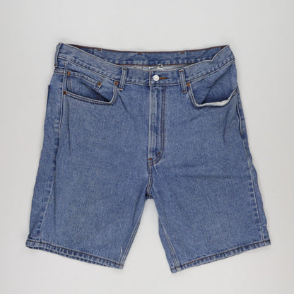 Levi's 505 Regular Fit Blue Denim Shorts W38 Cotton Vintage Preloved