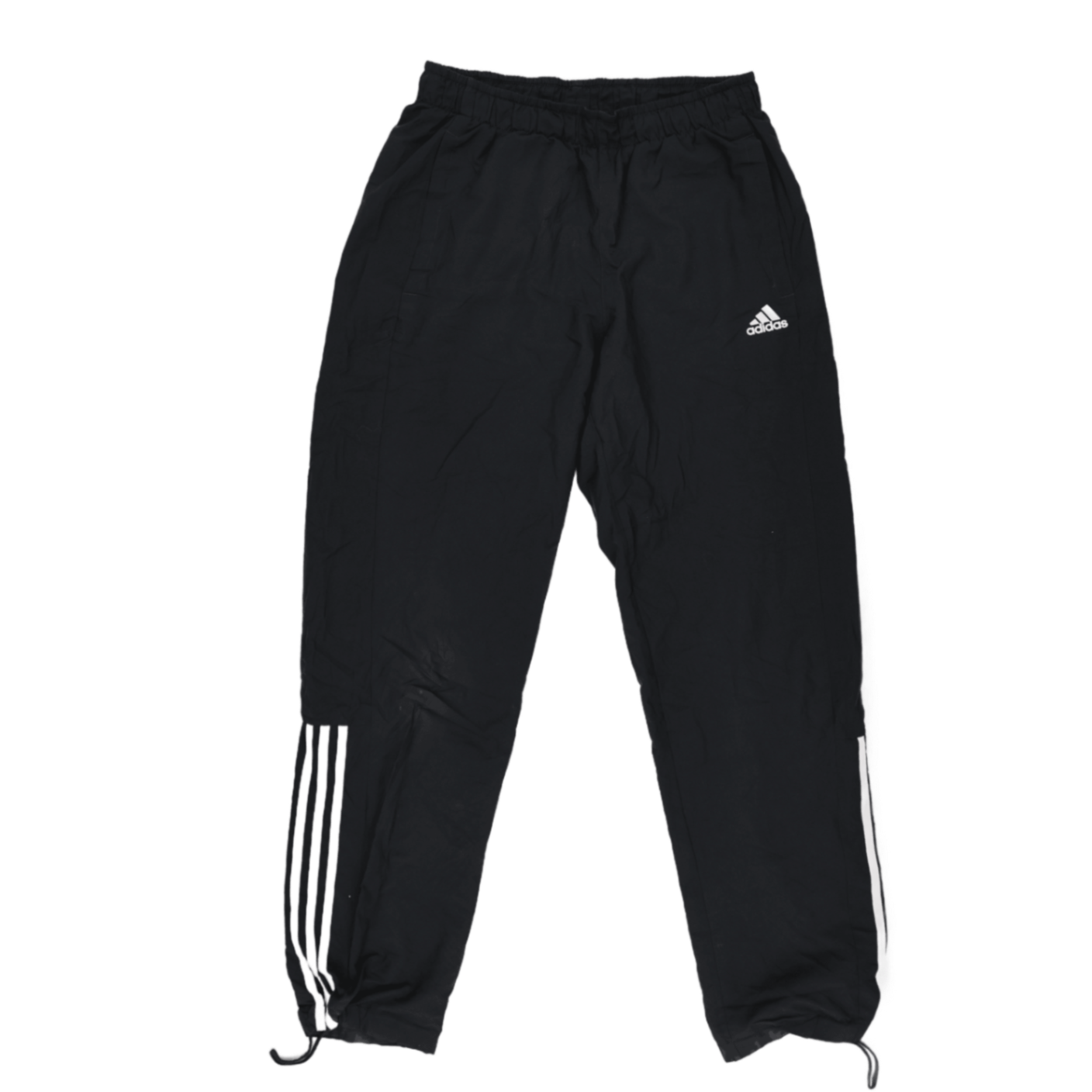 adidas Sport Essentials Climalite Black Track Pants Mens Medium 78 cm Inseam 40 cm Waist Polyester