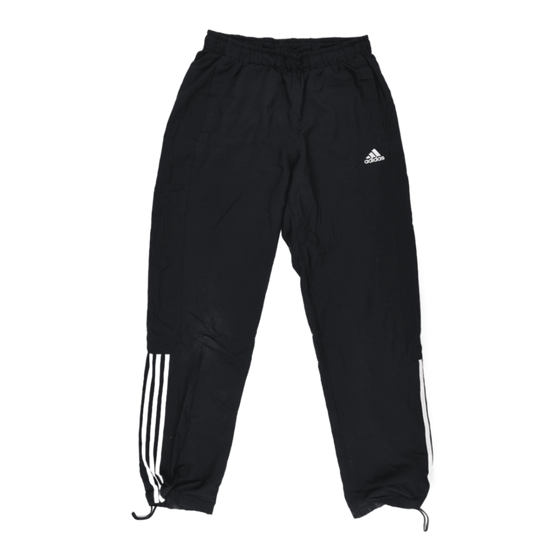 adidas Sport Essentials Climalite Black Track Pants Mens Medium 78 cm Inseam 40 cm Waist Polyester