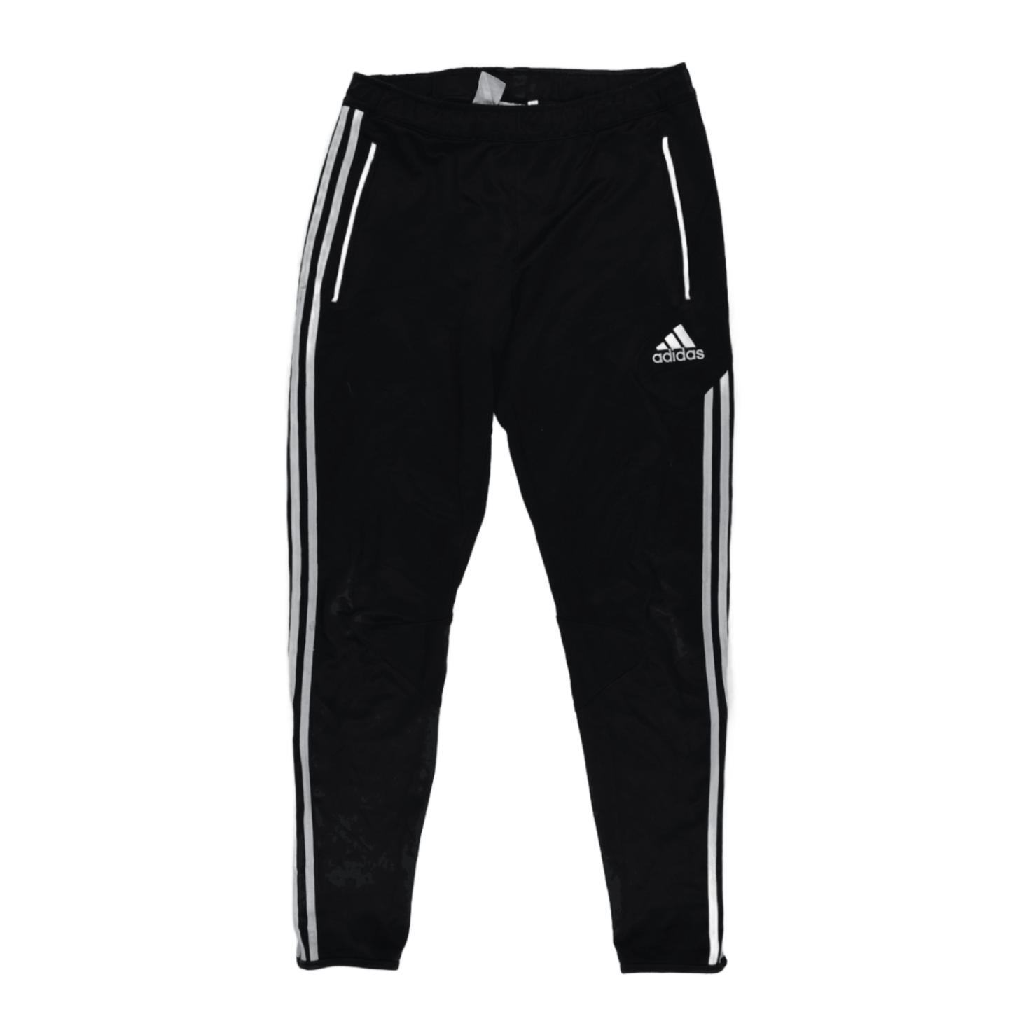 adidas Clima Black Track Pants Large 76 cm Inseam 42 cm Waist Polyester Mens Clothing