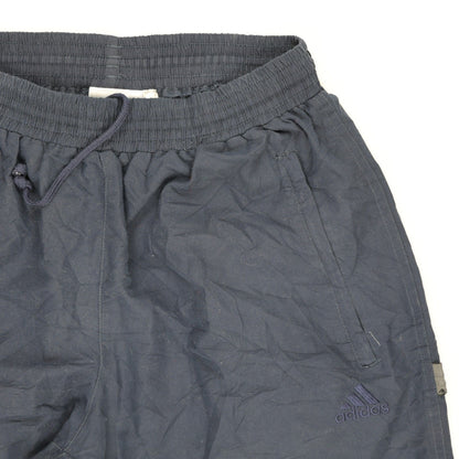 adidas Navy Blue Track Bottoms Men's Size L 77 cm Inseam 90 cm Waist Polyester