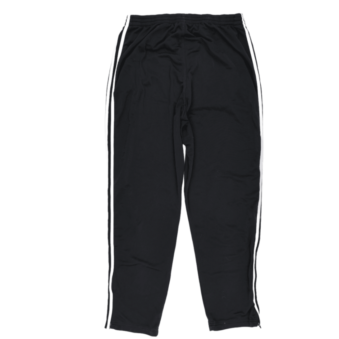 adidas Black Tracksuit Bottoms Men's Size L 80 cm Inseam 42 cm Waist Polyester