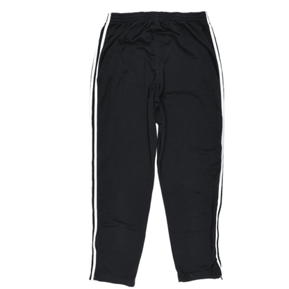 adidas Black Tracksuit Bottoms Men's Size L 80 cm Inseam 42 cm Waist Polyester