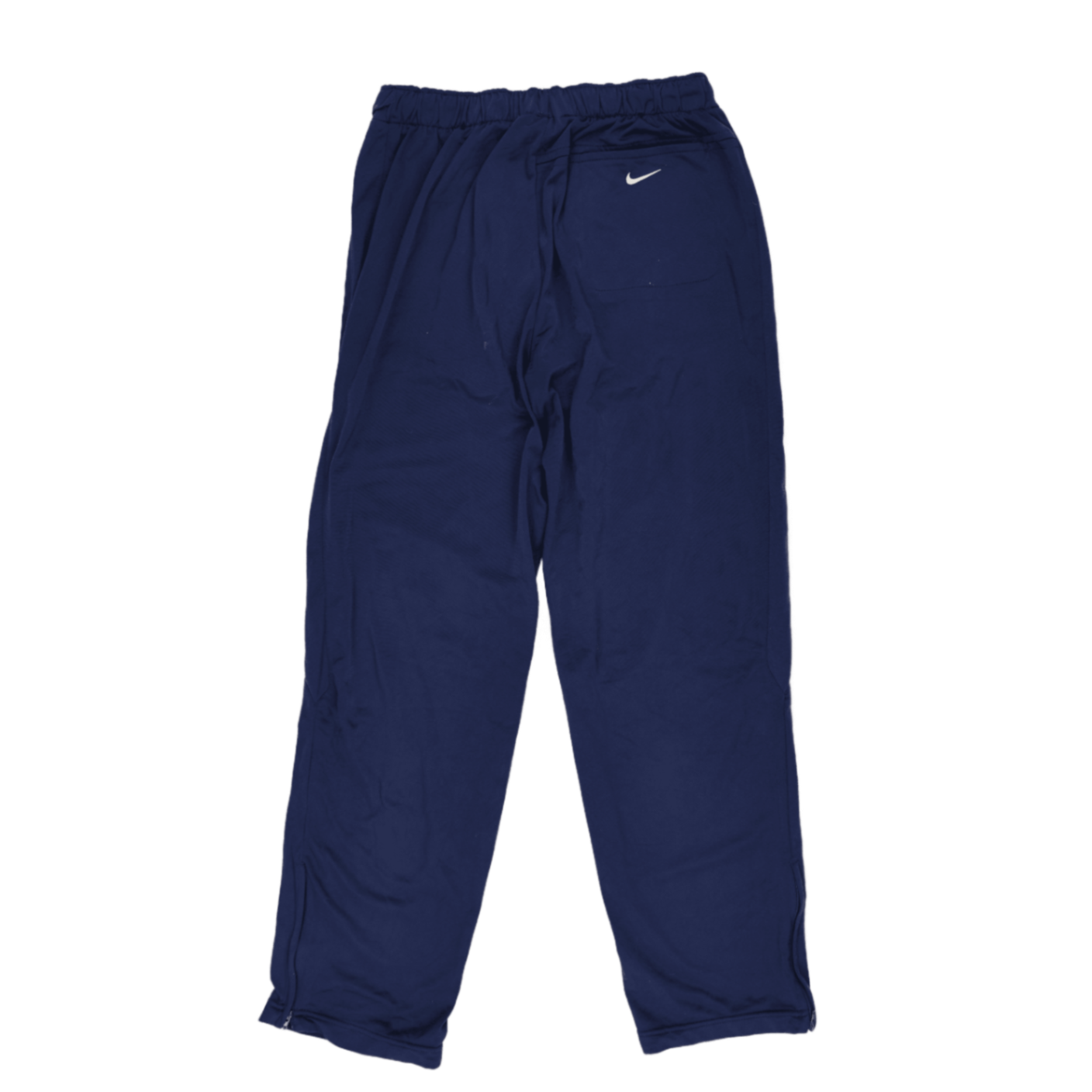 Nike Navy Blue Track Pants Men's Size L 76cm Inseam 40cm Waist Polyester