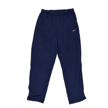 Nike Navy Blue Track Pants Men's Size L 76cm Inseam 40cm Waist Polyester