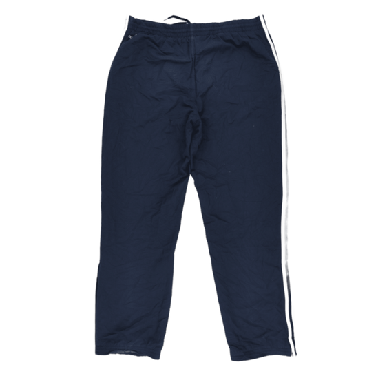 adidas Vintage Navy Blue Track Trousers for Men Size Large Polyester