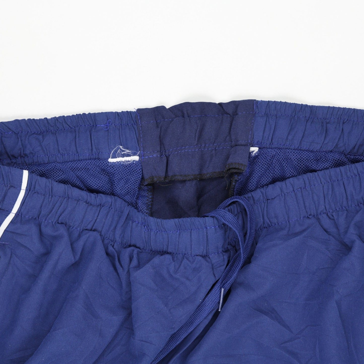 adidas Men's Navy Blue Track Trousers Large 76 cm Inseam 41 cm Waist Polyester