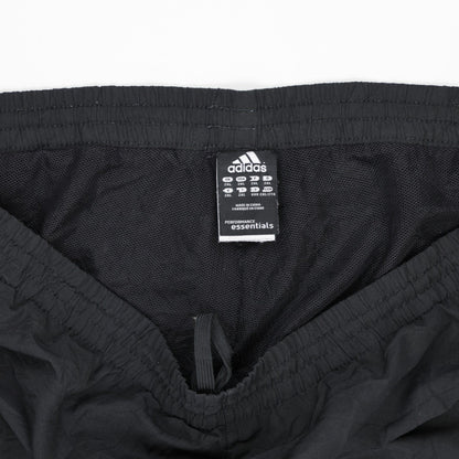 adidas Essentials Black Track Trousers 2XL 48 Waist 80 Inseam Polyester Mens