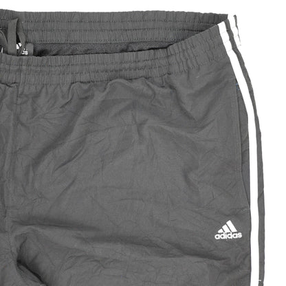 adidas Essentials Black Track Trousers 2XL 48 Waist 80 Inseam Polyester Mens