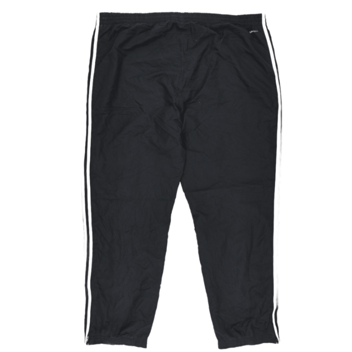 adidas Essentials Black Track Trousers 2XL 48 Waist 80 Inseam Polyester Mens