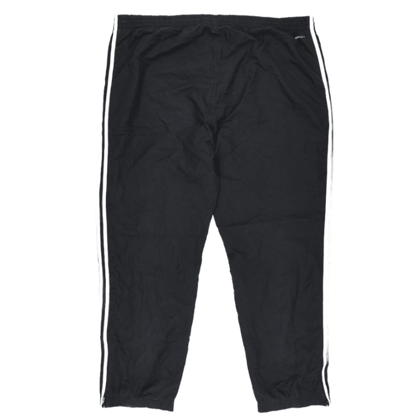 adidas Essentials Black Track Trousers 2XL 48 Waist 80 Inseam Polyester Mens