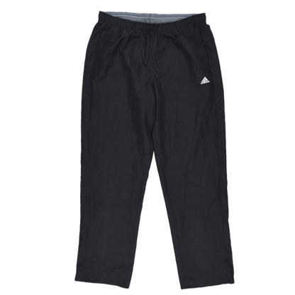 adidas Black Track Pants Men's Size M 77cm Inseam 40cm Waist Polyamide
