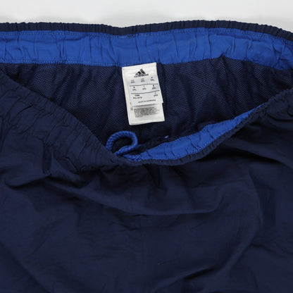 adidas Vintage Navy Blue Track Trousers 2XL Polyester Mens 81 cm Inseam
