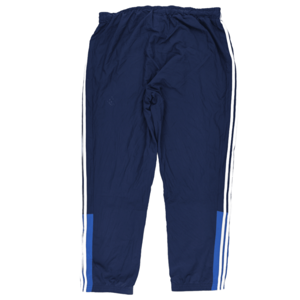 adidas Vintage Navy Blue Track Trousers 2XL Polyester Mens 81 cm Inseam