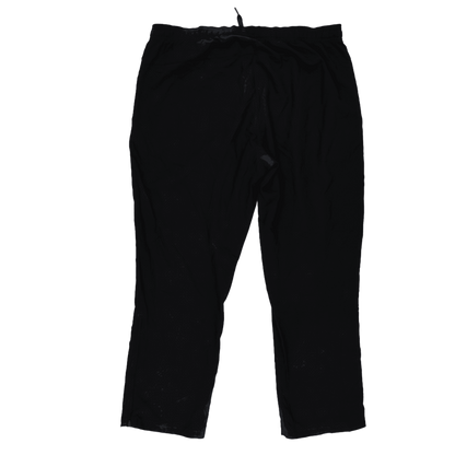 adidas Black Track Trousers Large 77 cm Inseam 40 cm Waist Polyester
