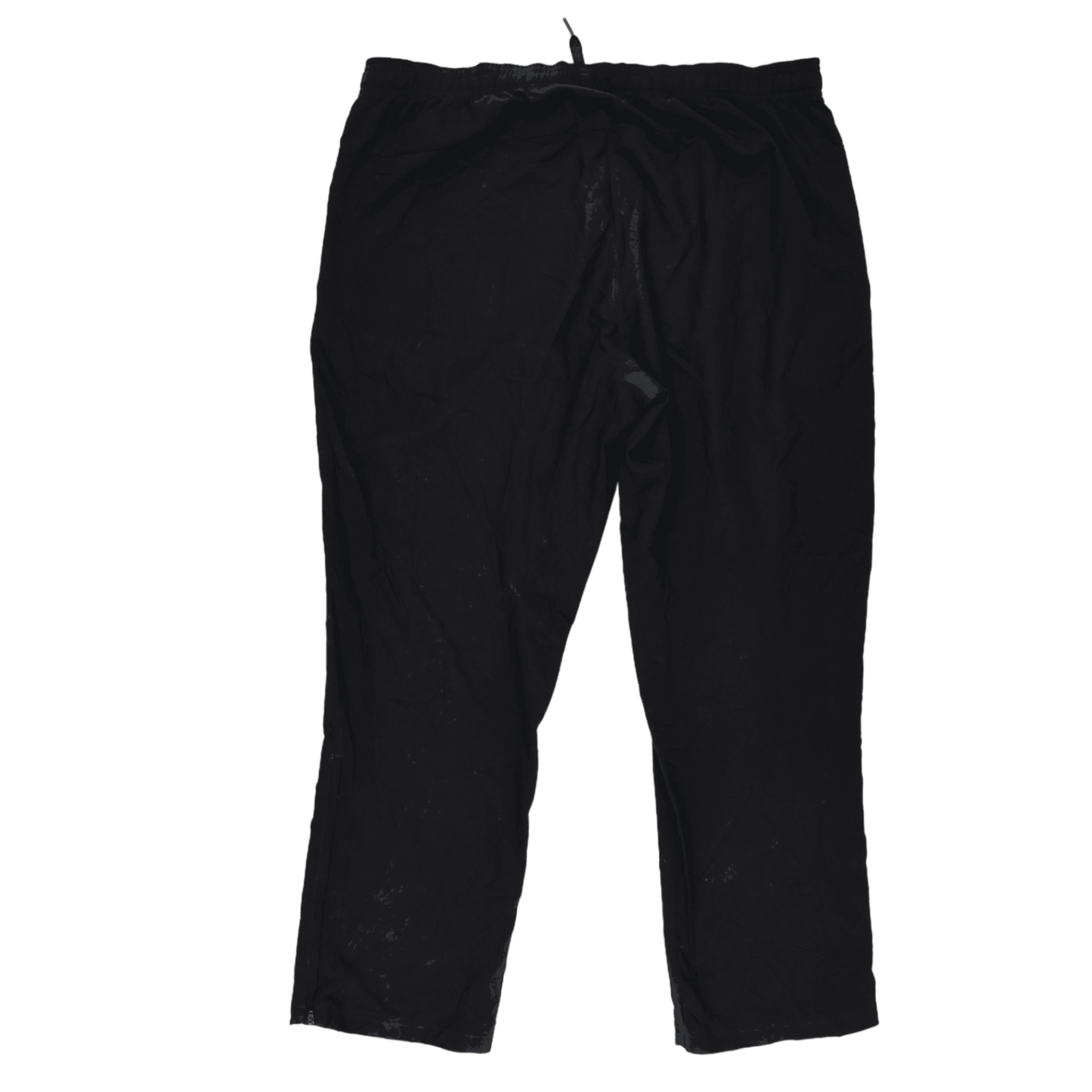 adidas Black Track Trousers Large 77 cm Inseam 40 cm Waist Polyester
