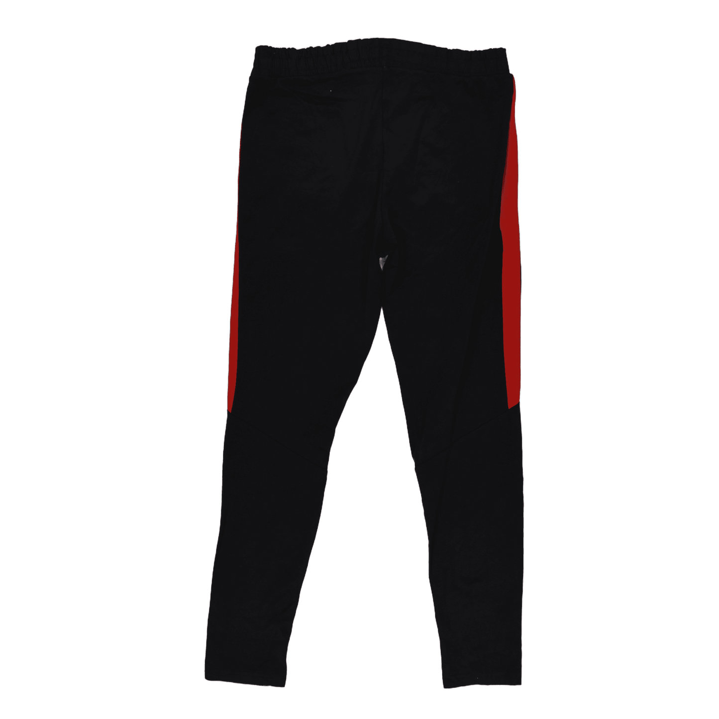 Nike Black Red Track Trousers Unisex Small 75 cm Inseam 37 cm Waist Polyester Blend