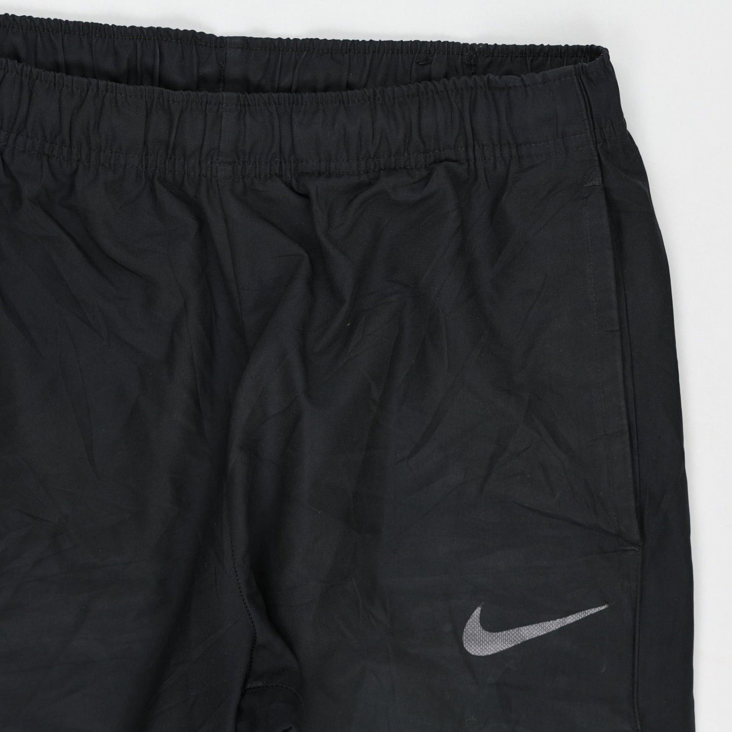 Nike Dri-FIT Black Athletic Track Trousers Men Size Medium Polyester 76 Inseam