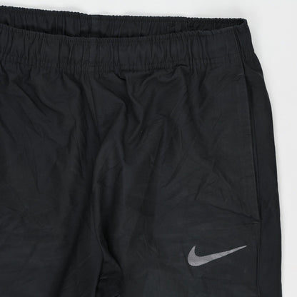 Nike Dri-FIT Black Athletic Track Trousers Men Size Medium Polyester 76 Inseam
