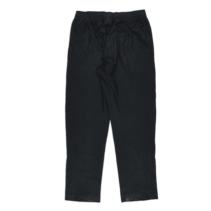 Nike Dri-FIT Black Athletic Track Trousers Men Size Medium Polyester 76 Inseam