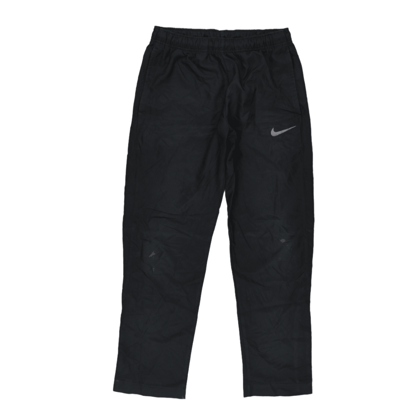 Nike Dri-FIT Black Athletic Track Trousers Men Size Medium Polyester 76 Inseam