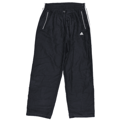 adidas Vintage Black Track Pants XXL 44 Inch Polyester Mens