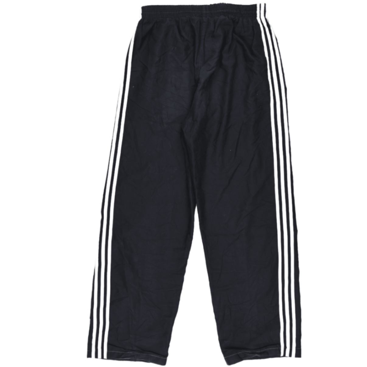 adidas Vintage Black Track Pants XXL 44 Inch Polyester Mens