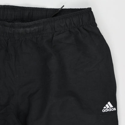 adidas Black Track Pants Men's Size L 78 cm Inseam Polyester