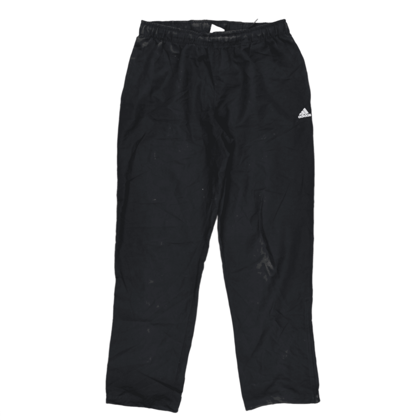 adidas Black Track Pants Men's Size L 78 cm Inseam Polyester