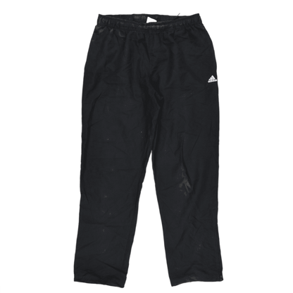 adidas Black Track Pants Men's Size L 78 cm Inseam Polyester