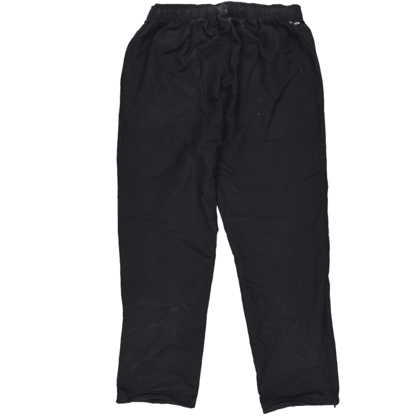 adidas Black Track Pants Men's Size L 78 cm Inseam Polyester