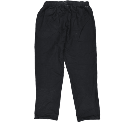 adidas Black Track Pants Men's Size L 78 cm Inseam Polyester