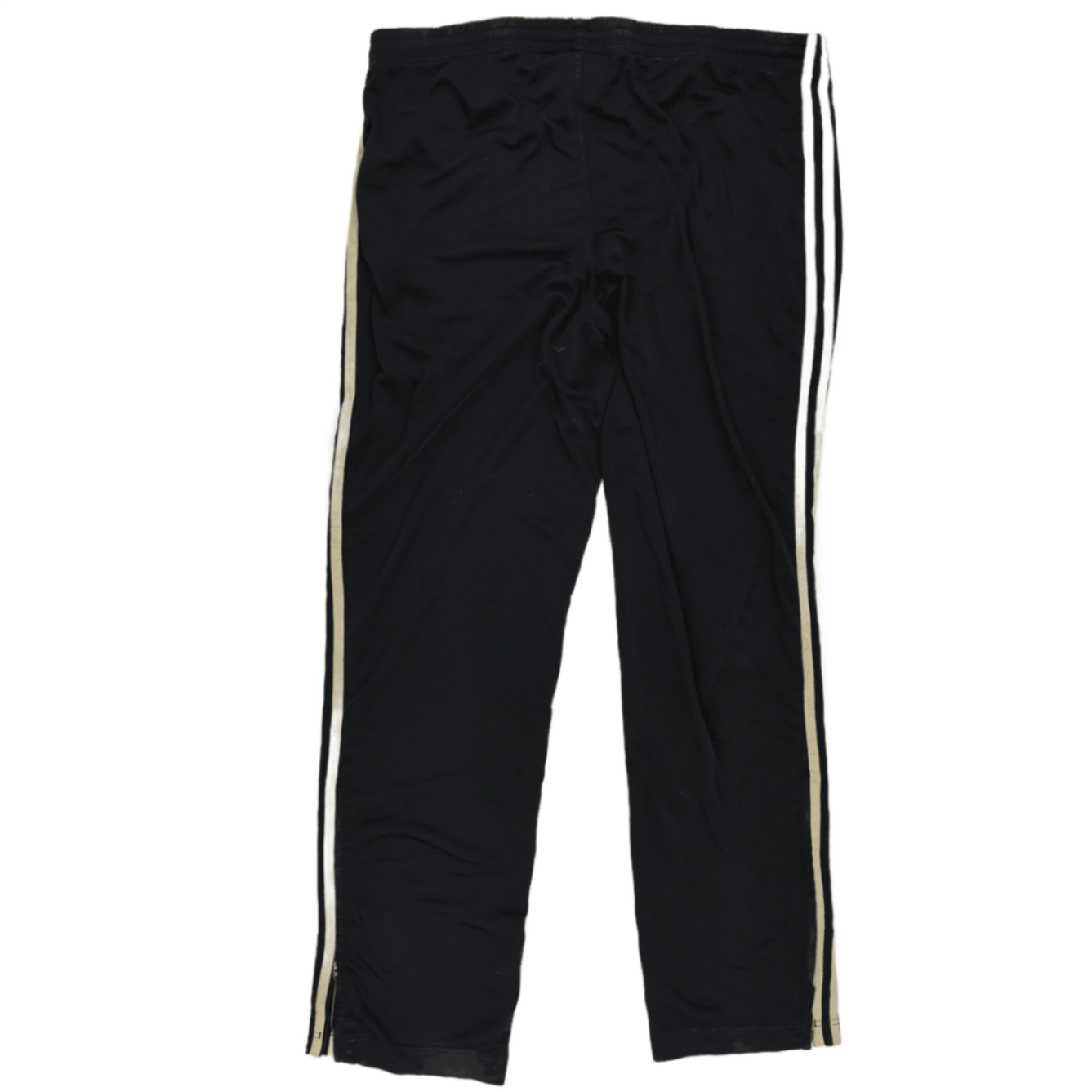 Adidas Track Pants Black Large Polyester Men's 78cm Inseam