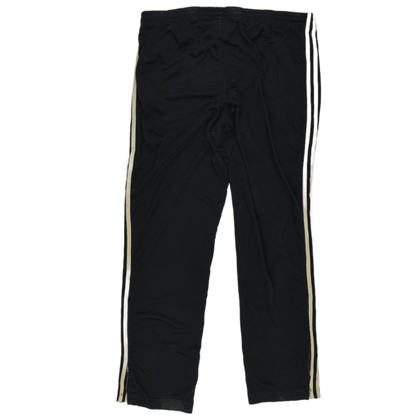 Adidas Track Pants Black Large Polyester Men's 78cm Inseam