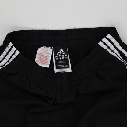 adidas Essentials Black Trackpants Men's Medium 38 Waist 77 Inseam Polyester