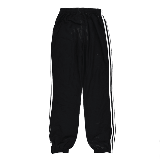 adidas Essentials Black Trackpants Men's Medium 38 Waist 77 Inseam Polyester