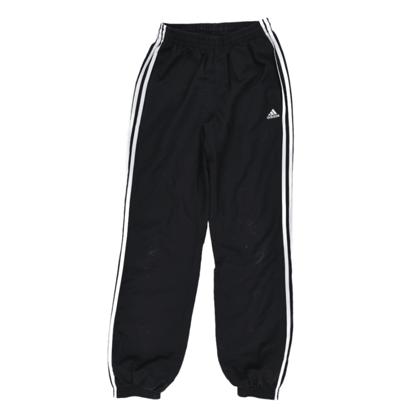 adidas Essentials Black Trackpants Men's Medium 38 Waist 77 Inseam Polyester