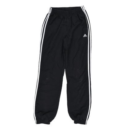 adidas Essentials Black Trackpants Men's Medium 38 Waist 77 Inseam Polyester
