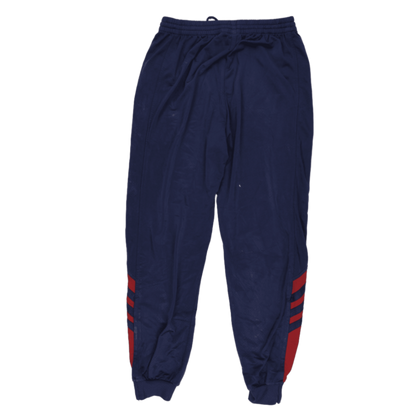 adidas Vintage Track Pants Navy Blue Large 78 cm Inseam Polyester